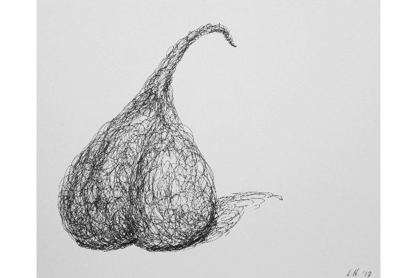 Drawn into Life III, encre sur papier Canson Bristol, 12x9p.